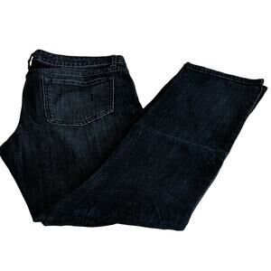 EUC Straight Leg Dark Wash Jeans Gap